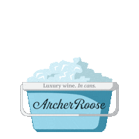 White Wine Soccer Sticker by Archer Roose Wines