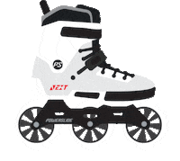 Powerslidebrand skating next skates rollerskates Sticker