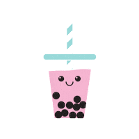 Grove Bubble Tea Sticker by Grove Tea Lounge