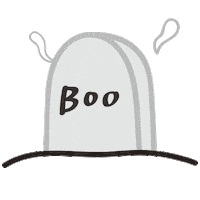 Halloween Boo Sticker by And Well Dressed