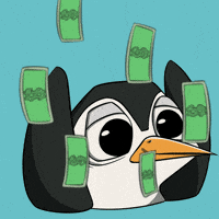 pengztracted happy money rich wagmi GIF