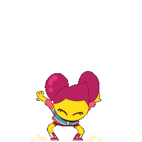 Happy Girl Sticker by julia simas