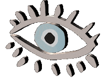 conceptoclick eye table inside stylist Sticker