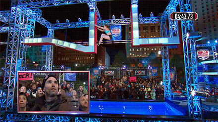 Nbc Reaction GIF by Ninja Warrior