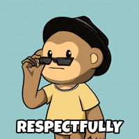 Pass No GIF by Wise Monkey Meme