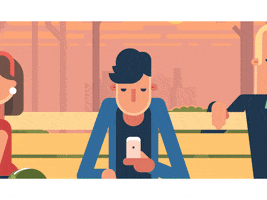 AnchorPoint mobile phone iphone waiting GIF