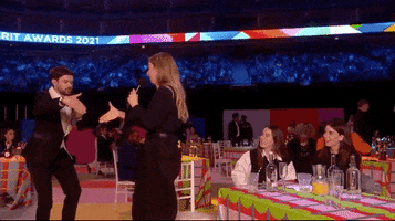 Jack Whitehall Handshake GIF by BRIT Awards