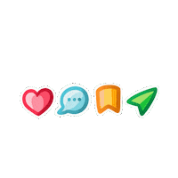 Save Social Interaction Sticker