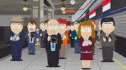 brittany spears train GIF by South Park 