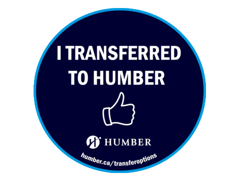 Transfers Sticker by Humber College