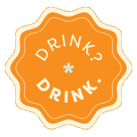 seekinghana drink water orange stay hydrated Sticker