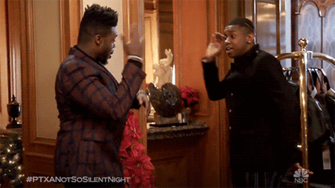 kelly clarkson christmas GIF by Pentatonix – Official GIPHY