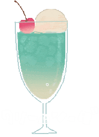 onigiri_salmo giphyupload soda cream soda クリームソーダ Sticker