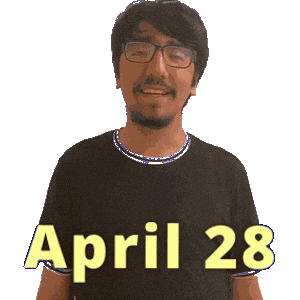 April Sticker