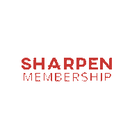 Chefs Sharpen Sticker by Chef Deb