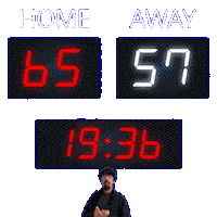 57 Away Sticker