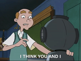 hey arnold nicksplat GIF