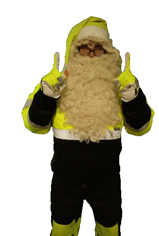 hartikainenyhtiot giphyupload dancing santa beard Sticker