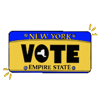 Register To Vote New York Sticker