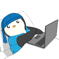 Work Working Sticker by Pudgy Penguins