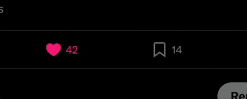 Heart Twitter Likes GIF