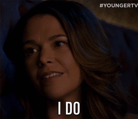 i do liza GIF by YoungerTV
