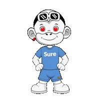 Monkey Yes Sticker by Zhot