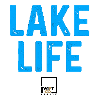 Lake Lakelife Sticker by SwiftandCoRealty