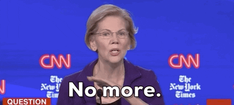 Elizabeth Warren GIF by GIPHY News