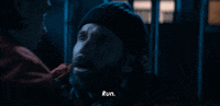Warning Get Out GIF by CBS All Access