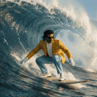 Beach Wave GIF by Jukebox Saints