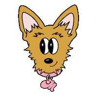Dog Sticker by Mane