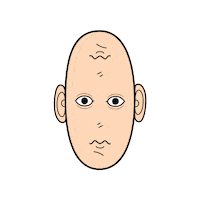 Head Spinning Sticker by instant brand