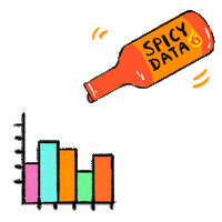 Giflytics hot fire marketing social media Sticker