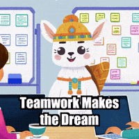 Office Teamwork GIF by Llamaozi