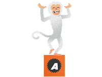 Sparen Aeffchen Sticker by Aktionsfinder