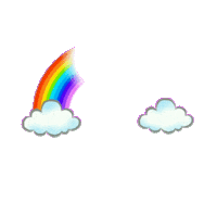 momochocoart love rainbow pride color Sticker