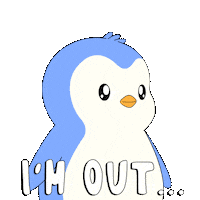 Penguin No Sticker by Pudgy Penguins