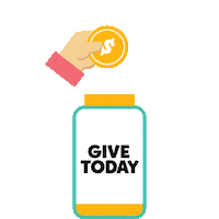 Donate Give Back Sticker by Maggie's Mission