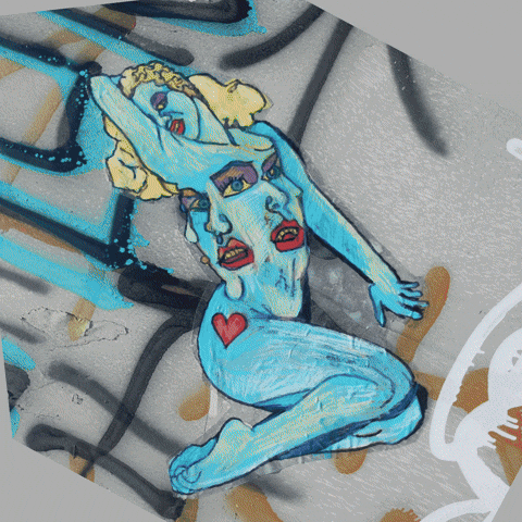 Bettie Page Art GIF by Dax Norman