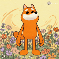 Blooming Flowers Waving GIF by BONK