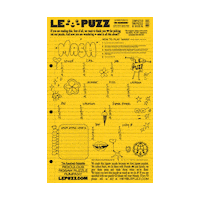 Happy Smiley Face Sticker by Le Puzz