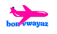 Bon Voyage Travel Sticker
