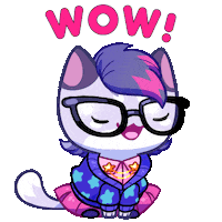 Happy Cat Sticker by Mino Games