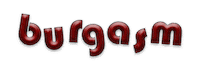 Burgasm Sticker by Senor Burger