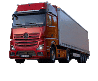 Mercedes-Benz-Trucks mercedes charge battery trucks Sticker