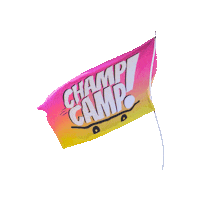 Neon Waving Sticker by Champ Camp