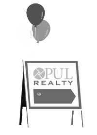 opulrealty real estate opul realty miketripoli Sticker