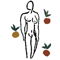 Sad Modern Art Sticker