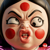 Angry Funny Face GIF